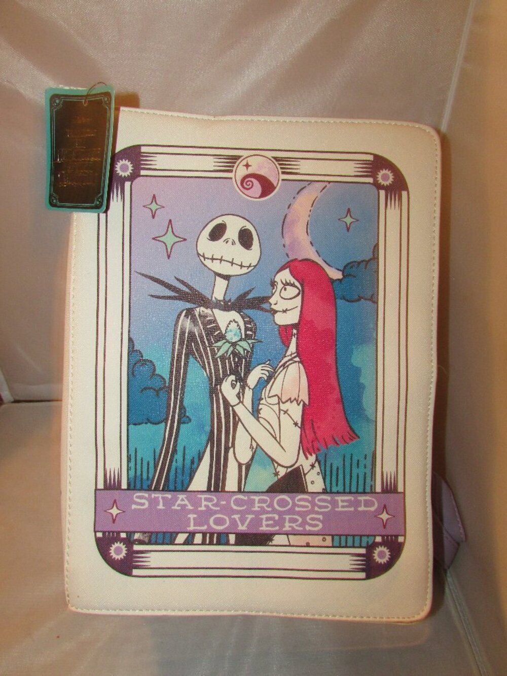 BioWorld Disney Nightmare Before Christmas Jack and Sally Tarot Backpack NWT